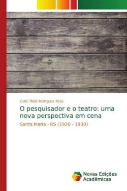 O pesquisador e o teatro