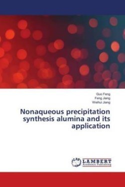 Nonaqueous precipitation synthesis alumina and its application