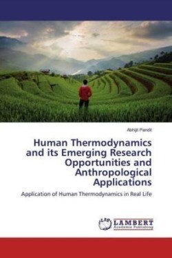 Human Thermodynamics and its Emerging Research Opportunities and Anthropological Applications