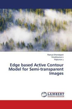 Edge based Active Contour Model for Semi-transparent Images