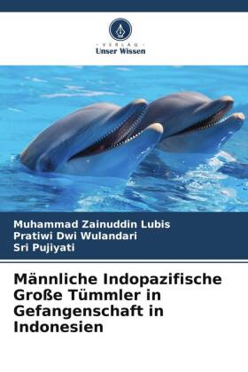 Männliche Indopazifische Große Tümmler in Gefangenschaft in Indonesien