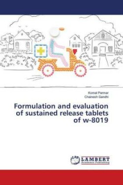 Formulation and evaluation of sustained release tablets of w-8019