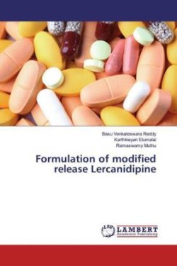 Formulation of modified release Lercanidipine