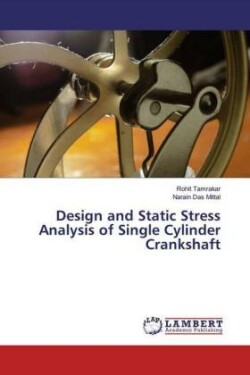 Design and Static Stress Analysis of Single Cylinder Crankshaft