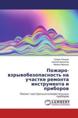 Pozharo-wzrywobezopasnost' na uchastke remonta instrumenta i priborow