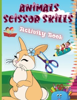 Animals Scissor Skills Activity Book