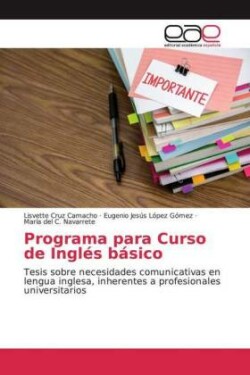 Programa para Curso de Inglés básico