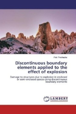 Discontinuous boundary elements applied to the effect of explosion