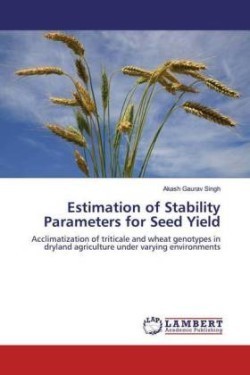 Estimation of Stability Parameters for Seed Yield