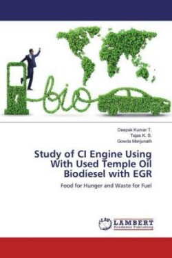 Study of CI Engine Using With Used Temple Oil Biodiesel with EGR