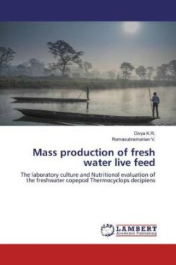 Mass production of fresh water live feed
