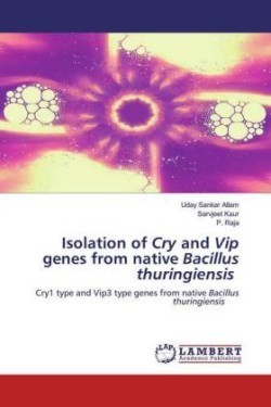 Isolation of Cry and Vip genes from native Bacillus thuringiensis