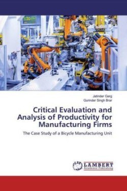 Critical Evaluation and Analysis of Productivity for Manufacturing Firms