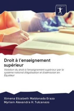 Droit à l'enseignement supérieur