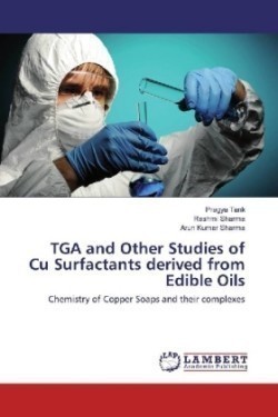 TGA and Other Studies of Cu Surfactants derived from Edible Oils