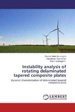 Instability analysis of rotating delaminated tapered composite plates