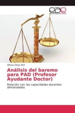 Análisis del baremo para PAD (Profesor Ayudante Doctor)