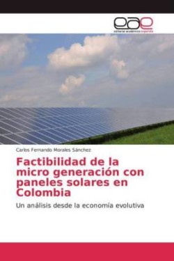 Factibilidad de la micro generación con paneles solares en Colombia