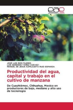 Productividad del agua, capital y trabajo en el cultivo de manzana