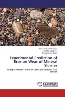 Experimental Prediction of Erosion Wear of Mineral Slurries