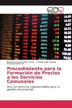 Procedimiento para la Formación de Precios a los Servicios Comunales