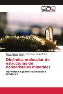 Dinámica molecular de estructuras de nanocristales minerales