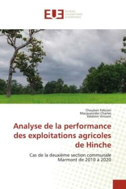 Analyse de la performance des exploitations agricoles de Hinche