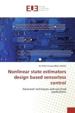 Nonlinear state estimators design based sensorless control