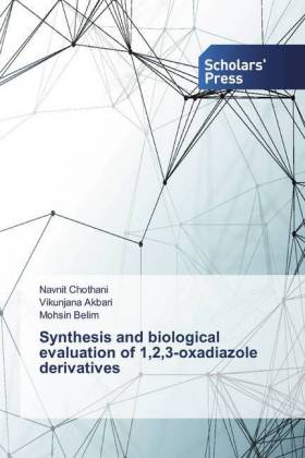 Synthesis and biological evaluation of 1,2,3-oxadiazole derivatives