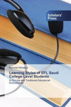 Learning Styles of EFL Saudi College-Level Students