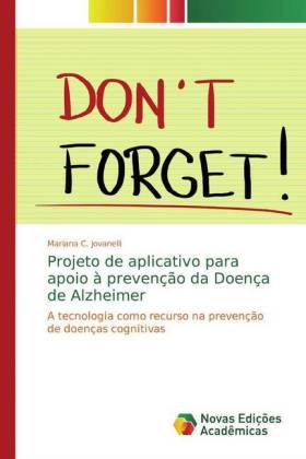 Projeto de aplicativo para apoio à prevenção da Doença de Alzheimer