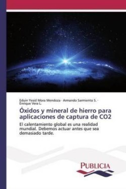 Óxidos y mineral de hierro para aplicaciones de captura de CO2