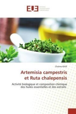 Artemisia campestris et Ruta chalepensis