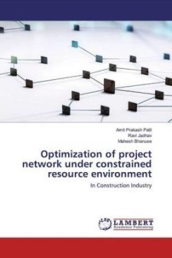 Optimization of project network under constrained resource environment