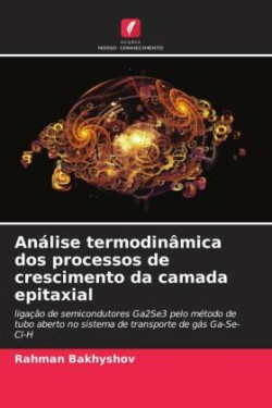 Análise termodinâmica dos processos de crescimento da camada epitaxial