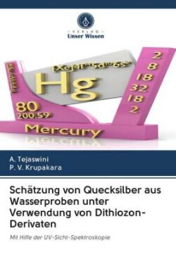 Schätzung von Quecksilber aus Wasserproben unter Verwendung von Dithiozon-Derivaten