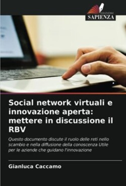 Social network virtuali e innovazione aperta