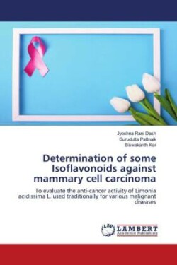 Determination of some Isoflavonoids against mammary cell carcinoma