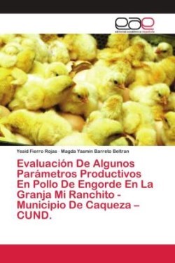 Evaluación De Algunos Parámetros Productivos En Pollo De Engorde En La Granja Mi Ranchito - Municipio De Caqueza - CUND.