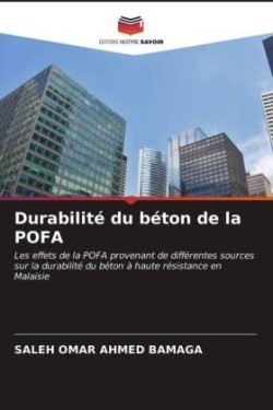 Durabilité du béton de la POFA