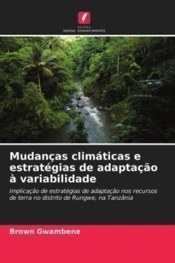 Mudanças climáticas e estratégias de adaptação à variabilidade