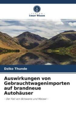 Auswirkungen von Gebrauchtwagenimporten auf brandneue Autohäuser