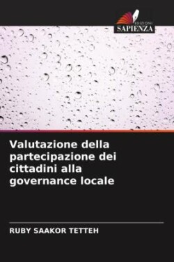Valutazione della partecipazione dei cittadini alla governance locale