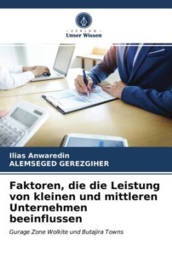 Faktoren, die die Leistung von kleinen und mittleren Unternehmen beeinflussen