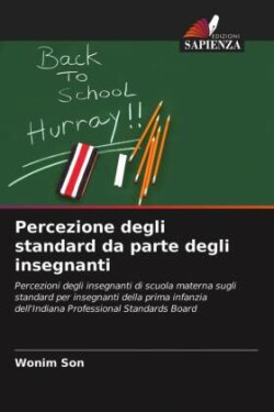 Percezione degli standard da parte degli insegnanti