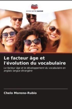 facteur âge et l'évolution du vocabulaire