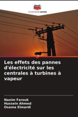 Les effets des pannes d'électricité sur les centrales à turbines à vapeur