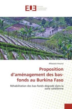 Proposition d'aménagement des bas-fonds au Burkina Faso