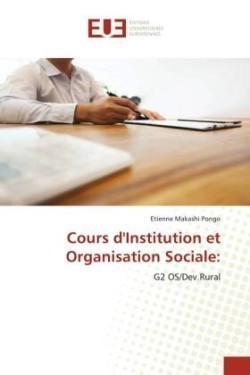 Cours d'Institution et Organisation Sociale