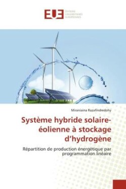 Système hybride solaire-éolienne à stockage d'hydrogène